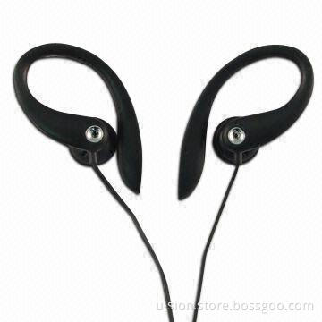 Earhook Earphones with 15mm Driver and Cord Length of 1.2m
